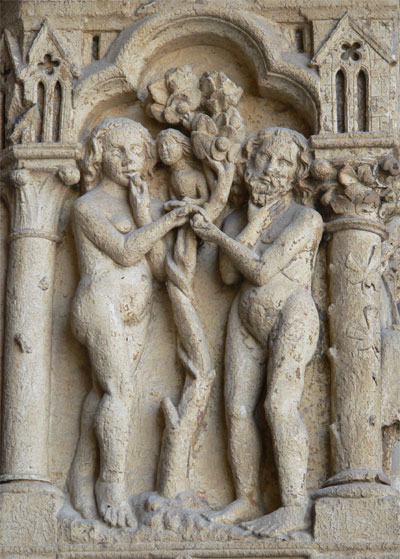Adam and Eve at Amiens