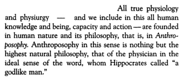 Troxler on 'anthroposophy