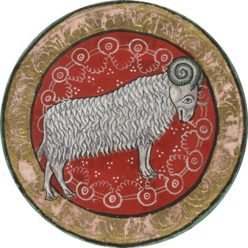 hunterian psalter zodiac