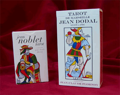 Noblet and Dodal tarot decks