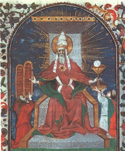 God as Pope