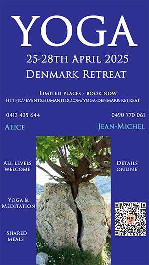 Yoga retreat in Denmark April 2025