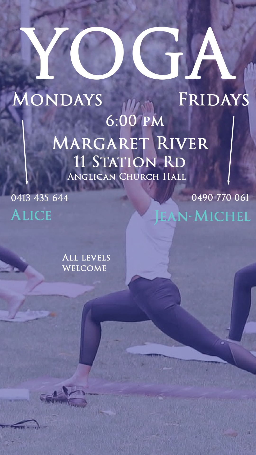 Yoga in Margaret River